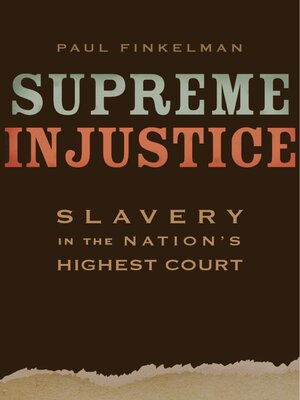cover image of Supreme Injustice